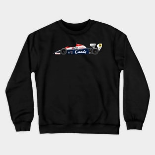 Ayrton Senna's Toleman Hart 184 Illustration Crewneck Sweatshirt